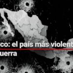 México: El país más violento del mundo sin tener una guerra regular, según informe global