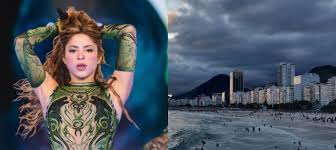 Shakira ofrece un concierto gratuito en Copacabana