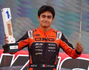Rugen los motores en el Bajío: Ángel Reynoso Barroso conquista la gloria y lidera el Campeonato Nacional de Go-Karts Shifter