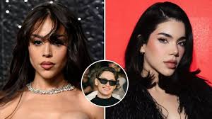 ¿Distanciadas? Danna Paola reacciona a la ruptura de Kenia Os y Peso Pluma